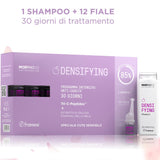 Framesi Morphosis Densifying - Fiale 12x7 ml + Shampoo Densifying 250 ml + PETTINE OMAGGIO