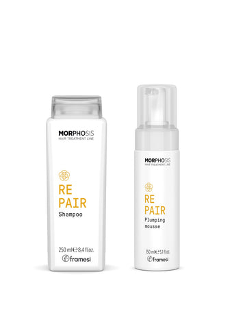 Framesi Morphosis Kit MOISTURIZING REPAIR - shampoo + Plumping Mousse