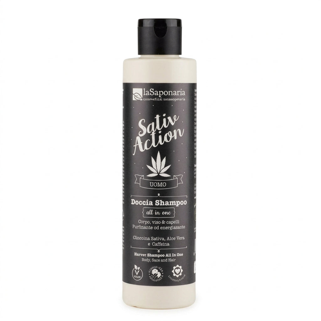 LaSaponaria  Doccia Shampoo All in one uomo 200ml