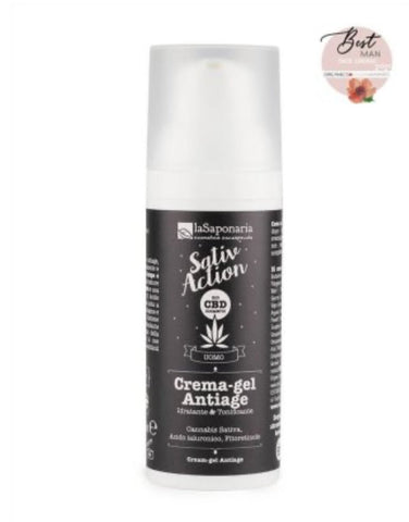 LaSaponaria - Crema - Gel viso uomo Antiage 50ml - Edbellessere S.r.l.