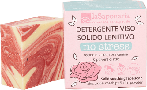 laSaponaria - Detergente Viso Lenitivo Solido - No Stress - Edbellessere S.r.l.