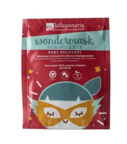 LaSaponaria - Wondermask - Maschera in tessuto purificante - Edbellessere S.r.l.