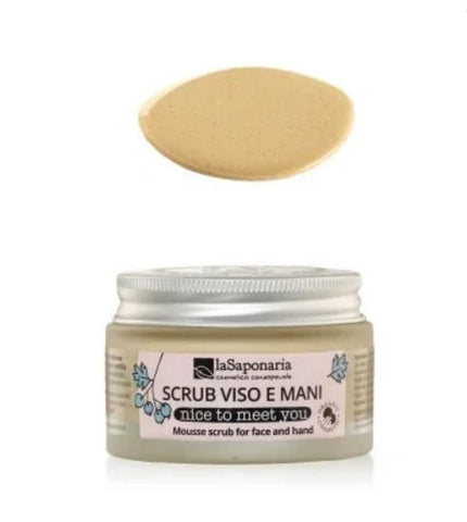 LaSaponeria - Nice to meet you - Scrub Mousse Viso & Mani 45ml - Edbellessere S.r.l.