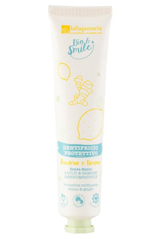 laSaponaria - Lemon and Ginger Protective Toothpaste