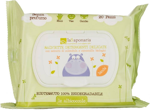 laSaponaria - Lingettes Nettoyantes Délicates