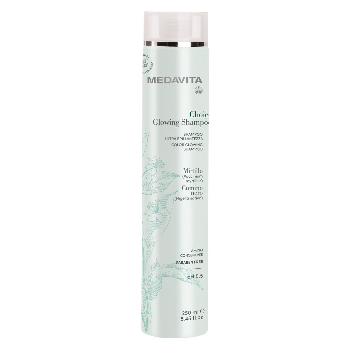 Medavita CHOICE GLOWING - color glow shampoo - Edbellessere S.r.l.