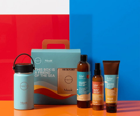Nook KIT SOLAR SUPERFOOD - Shampoo + Hair Mask + Hair Milk + Borraccia Termica in Omaggio - Edbellessere S.r.l.