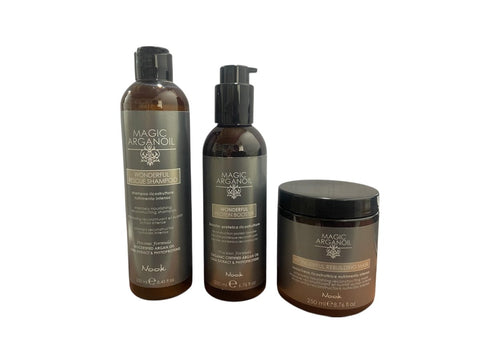 Nook Kit Wonderful Rebuilding mask + Protein Booster + Shampoo OMAGGIO - Edbellessere S.r.l.
