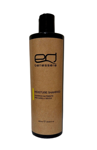 EdBellessere - Moisture shampoo 400ml Nutriente capelli crespi e ricci
