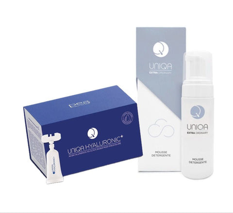 UNIQA Acido Hyaluronic+ APM/BPM monodose + Mousse detergente - Edbellessere S.r.l.