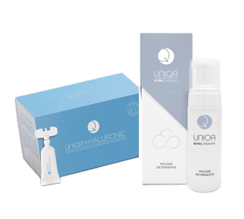 UNIQA Acido Hyaluronic BPM monodose + Mousse detergente - Edbellessere S.r.l.