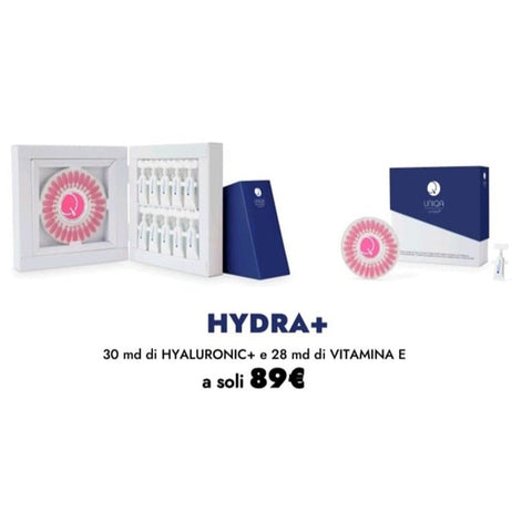 UNIQA COFANETTO HYDRA PLUS - Vitamina E monodose + Hyaluronic APM/BPM monodose - Edbellessere S.r.l.