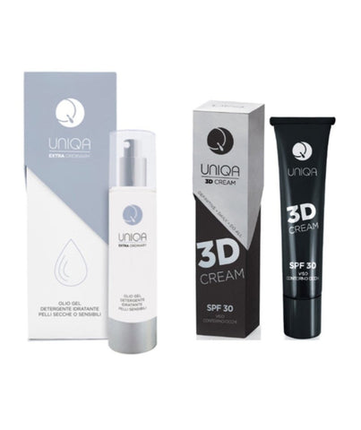 Uniqa kit 3D PERFECT - 3D cream + Olio gel detergente - Edbellessere S.r.l.