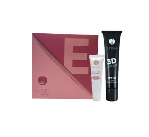 UNIQA KIT Beauty Routine completa - 3D cream + Vitamina E + BALSAMO LABBRA - Edbellessere S.r.l.