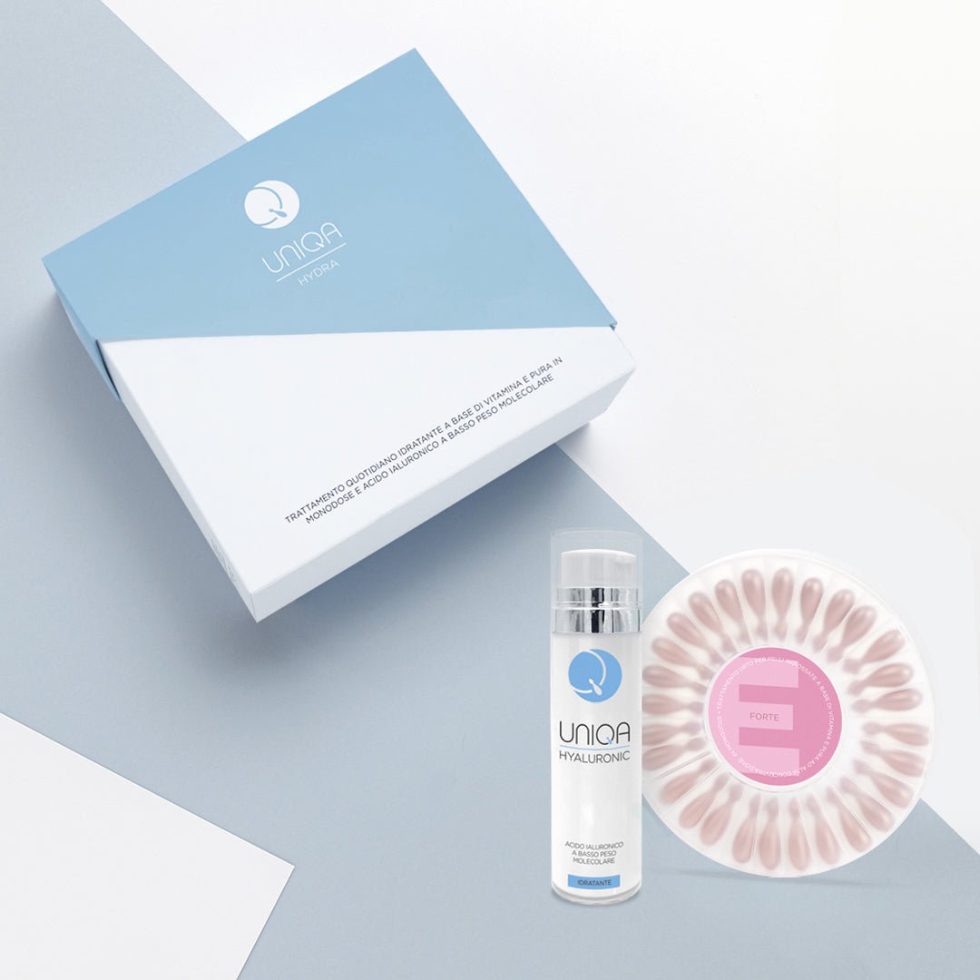 UNIQA KIT Hydra NEW - Vitamina E forte + hyaluronic - Edbellessere S.r.l.