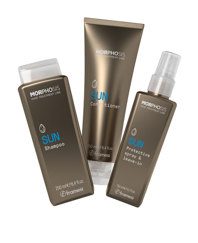 Framesi Morphosis Sun H&B Kit Solare - shampoo + conditioner + spray