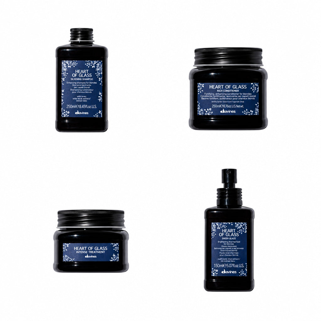 Davines HEART OF GLASS Kit completo - capelli biondi - Edbellessere S.r.l.
