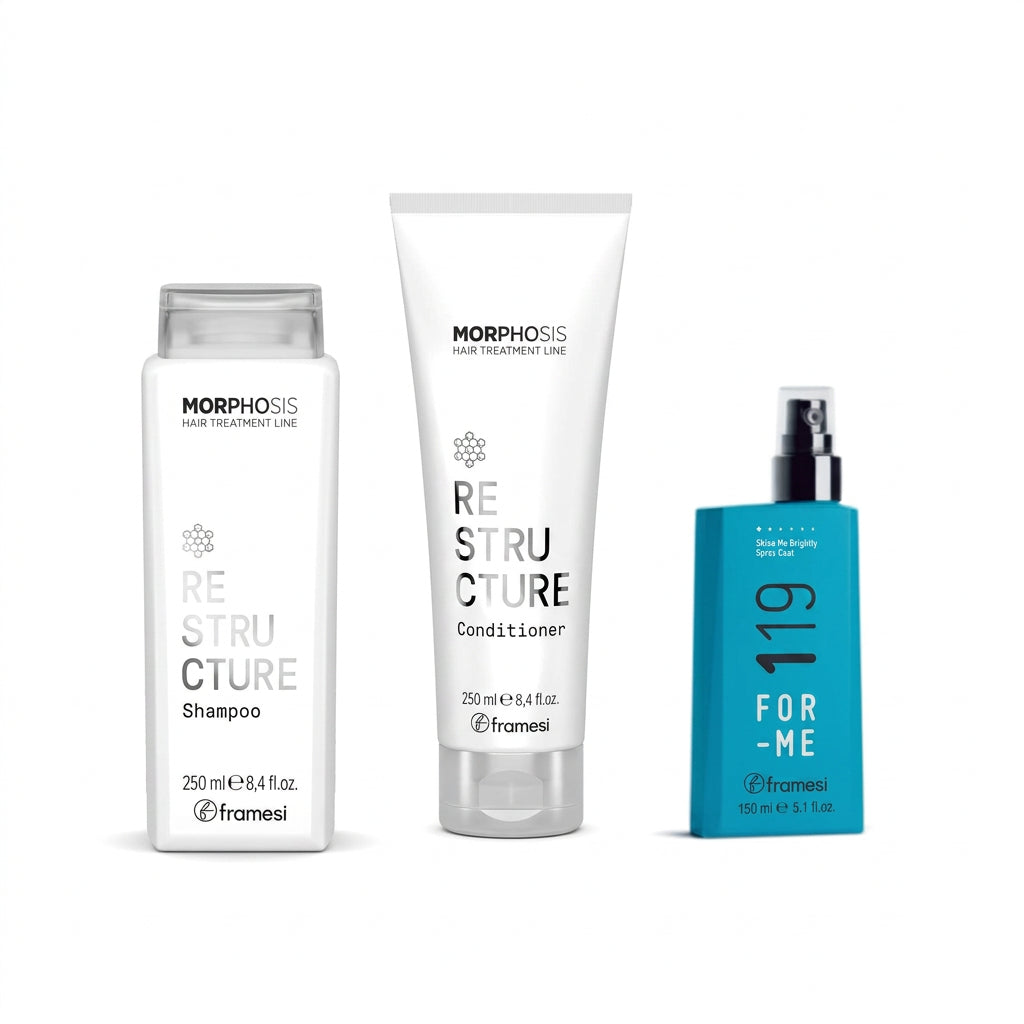 Framesi Morphosis RESTRUCTURE Kit LAMINAZIONE - shampoo + conditioner + for - me 119 - Edbellessere S.r.l.