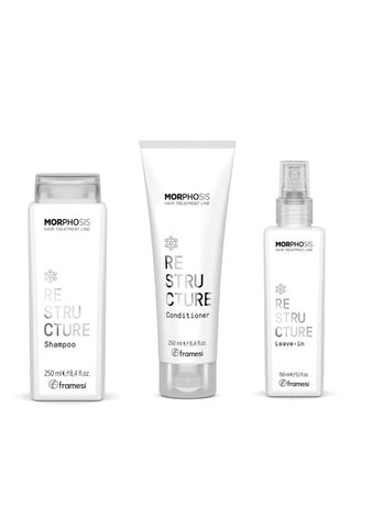 Framesi Morphosis RESTRUCTURE Kit - shampoo + conditioner + leave - in - Edbellessere S.r.l.