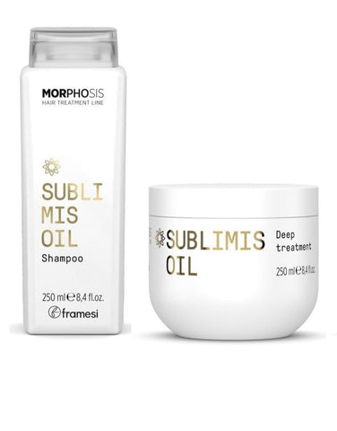 Framesi Morphosis SUBLIMIS OIL kit - Shampoo + treatment - Edbellessere S.r.l.