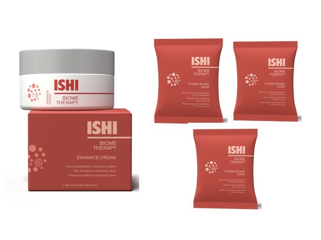 Ishi BALANCE KIT - ENHANCE CREAM + 3 pz BIOME MASK VISO - Edbellessere S.r.l.