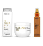 Framesi Morphosis Sublimis Oil Kit Feuchtigkeits-Shampoo + Behandlung + reines Öl